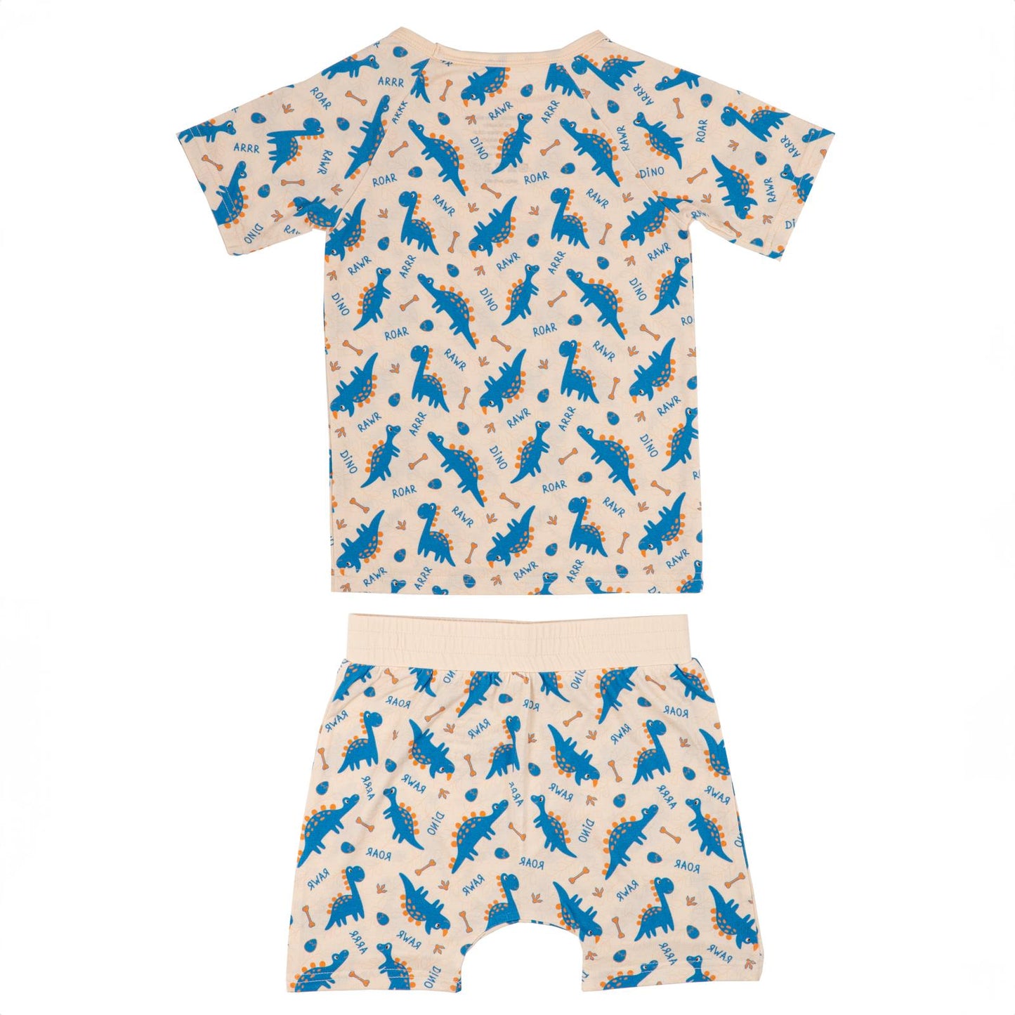 Short Sleeve Toddler Pyjamas Dino Rawr