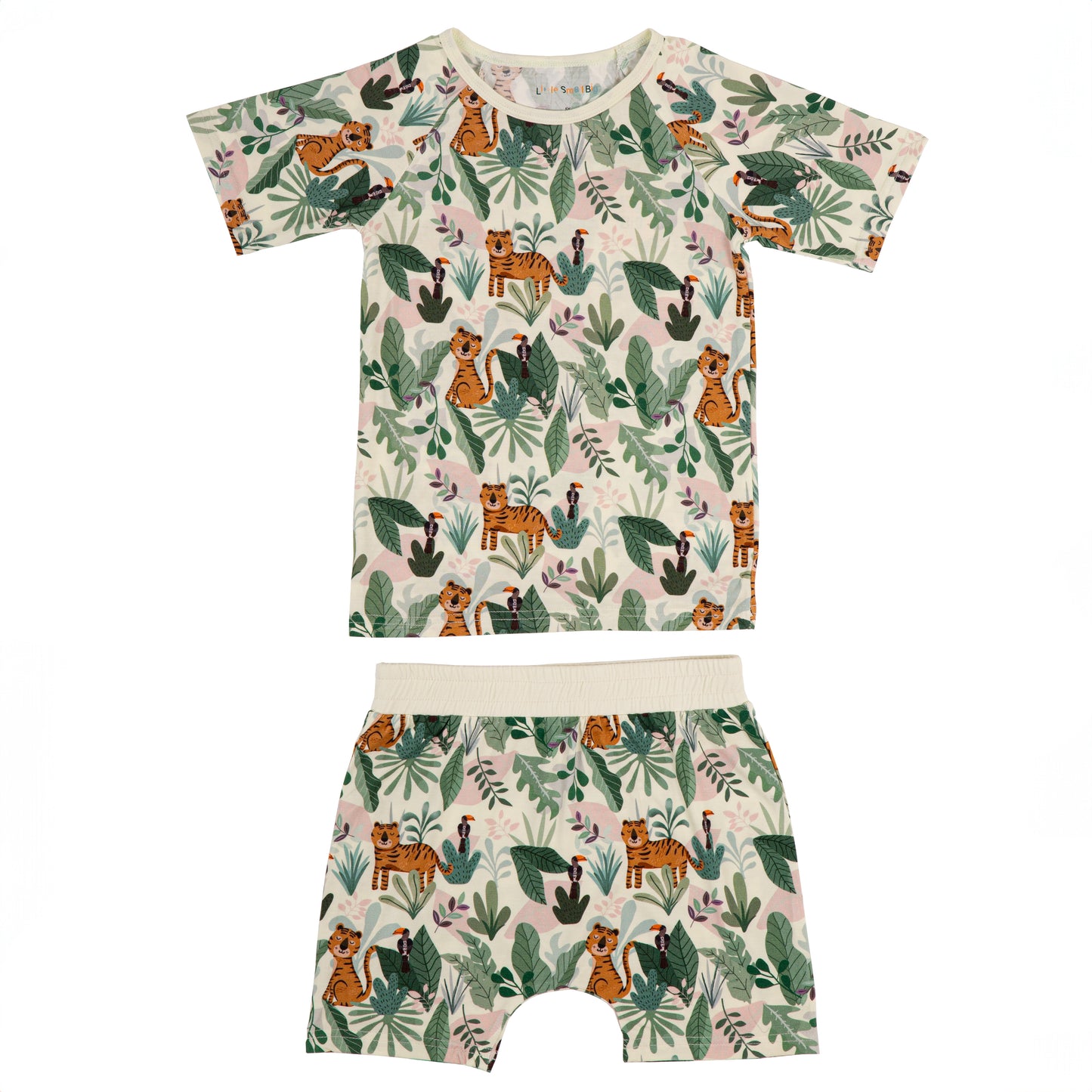 Short Sleeve Toddler Pyjamas Jungle Fever