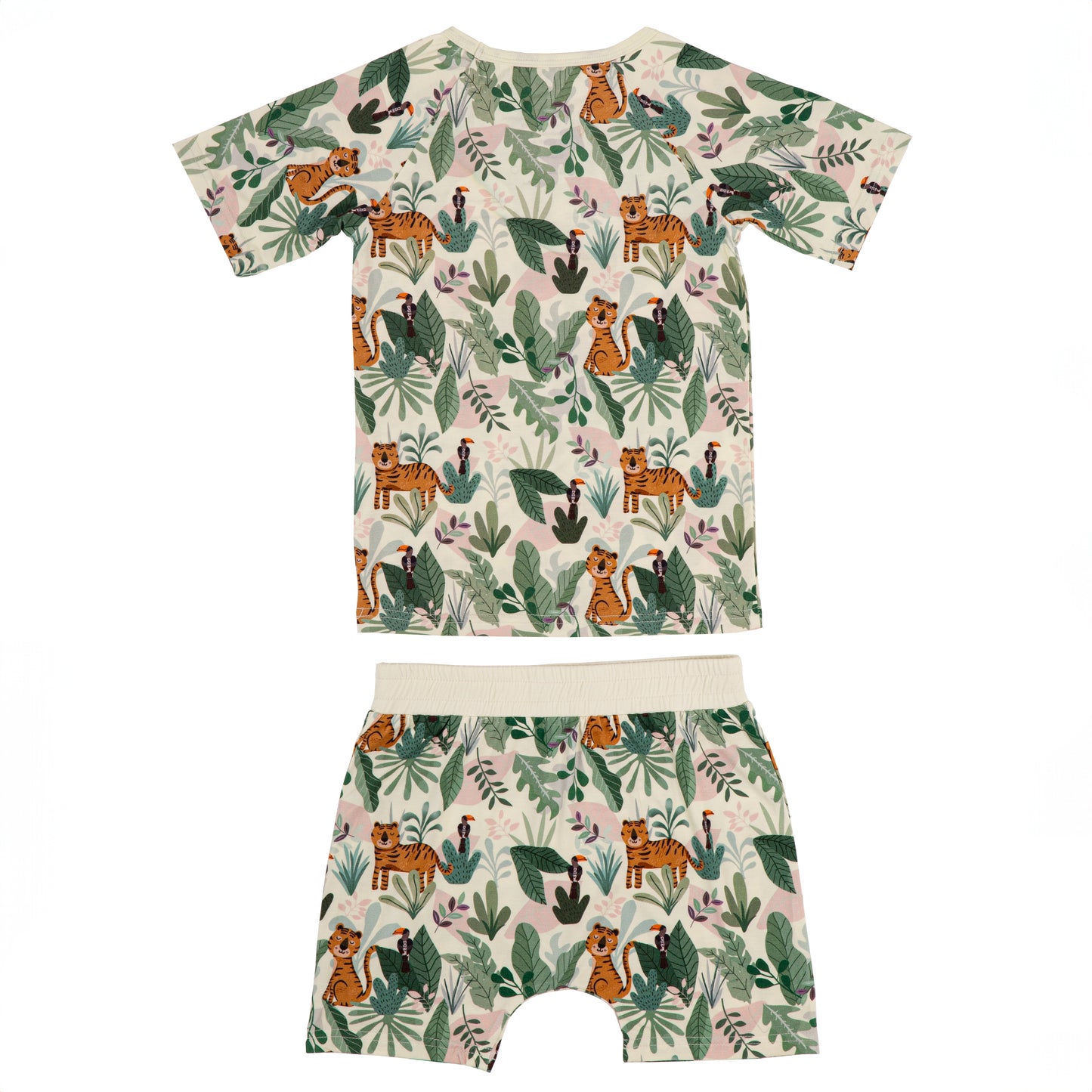 Short Sleeve Toddler Pyjamas Jungle Fever