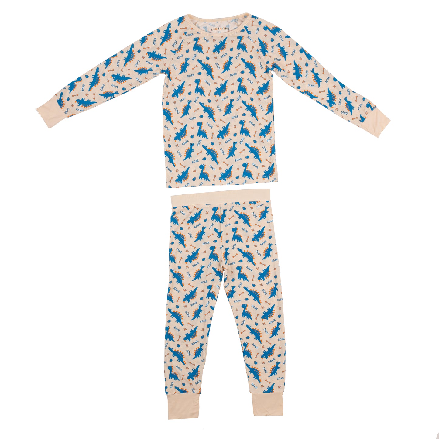 Long Sleeve Toddler Pyjamas Dino Rawr