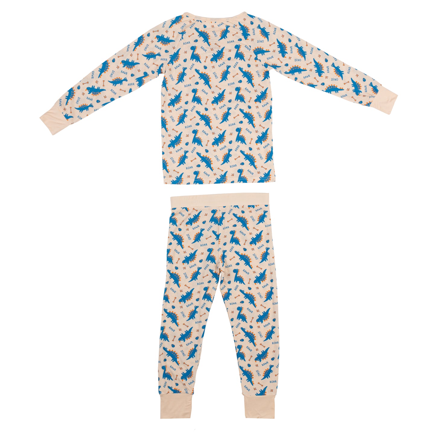 Long Sleeve Toddler Pyjamas Dino Rawr